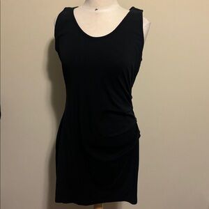 Athleta Elegant Black Sleeveless Jersey Dress Size Medium